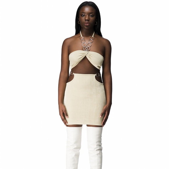 Summer Sage Green Skirt Set (Top and Skirt Together) - Picture 2 of 2